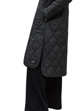 Parka Ecoalf Lezna Noir pour femme