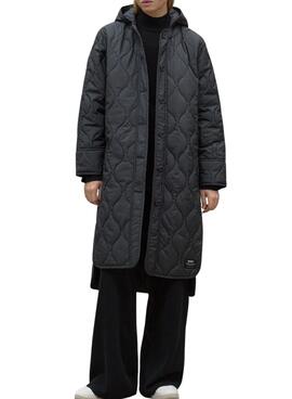 Parka Ecoalf Lezna Noir pour femme