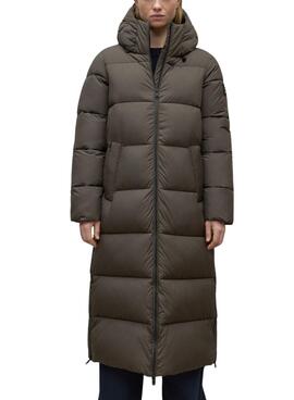 Manteau Ecoalf Binaiaalf toasté pour femme