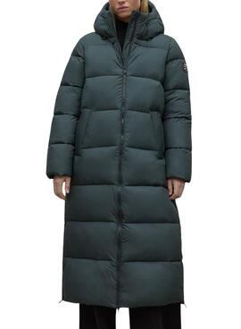 Manteau Ecoalf Binaiaalf vert pour femme