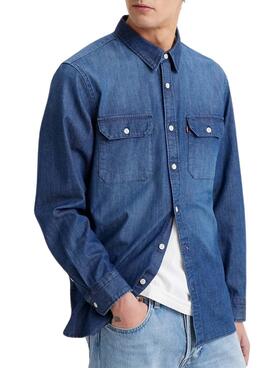 Chemise Levis Jackson Worker Denim pour homme