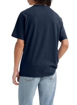 T-Shirt Levis Graphic Mini Bleu Marine pour homme