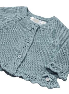 Gilet Mayoral Tricot Bleu Ciel pour bébé