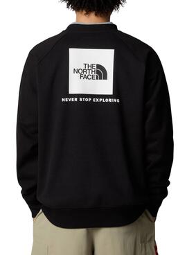 Sweat The North Face Ranglan Noir pour homme