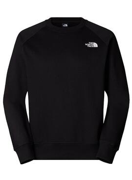 Sweat The North Face Ranglan Noir pour homme