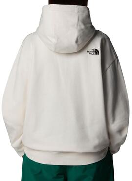 Sweat The North Face Essential Oversize Blanc pour femme