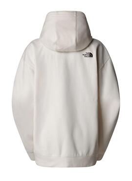 Sweat The North Face Essential Oversize Blanc pour femme