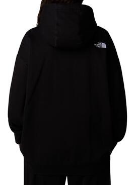 Sweat The North Face Essential Oversize Noir pour femme