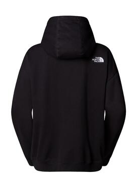 Sweat The North Face Essential Oversize Noir pour femme