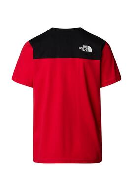 T-shirt The North Face Icons Rouge et Noir pour homme