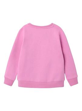 Sweat-shirt Name It Omiana Fuchsia pour fille