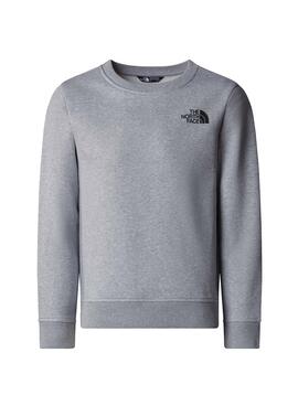 Sweat-shirt The North Face Redbox Regular Crew Gris pour homme