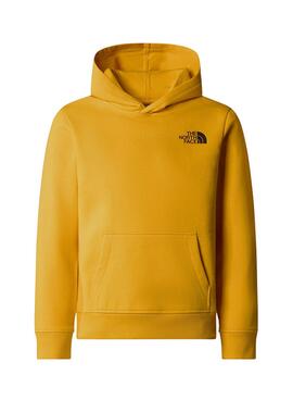 Sweat-shirt The North Face Teen Box Orange pour garçon