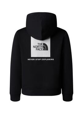 Sweat-shirt The North Face Teen Box Noir pour garçon