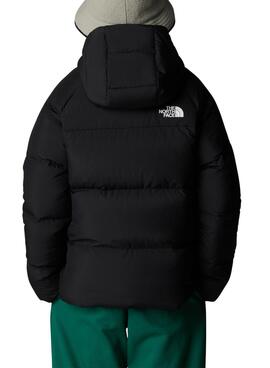 Manteau The North Face Down Hooded Noir enfant