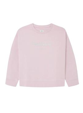 Sweat-shirt Pepe Jeans Winter Rose pour filles