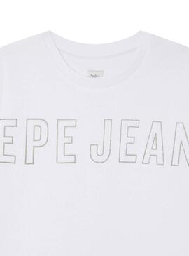 Sweat-shirt Pepe Jeans Telisa Blanc pour filles