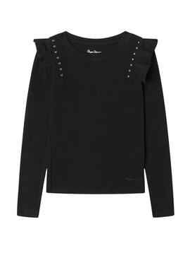 T-shirt Pepe Jeans Tatiana Noir pour filles