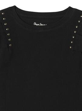 T-shirt Pepe Jeans Tatiana Noir pour filles