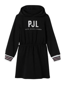 Robe Pepe Jeans Thais Noir pour filles