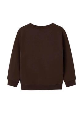 Sweatshirt Name It Radek Brown pour garçon