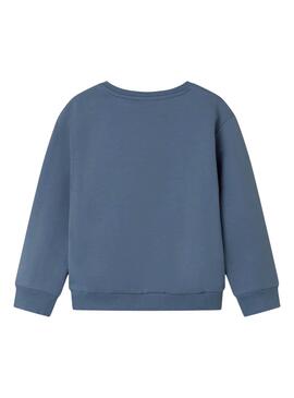 Sweatshirt  Name It Radek Bleu pour garçon