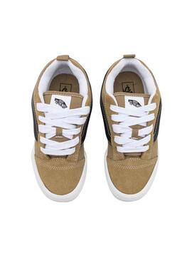 Baskets Vans Knu Skool Vert pour kids