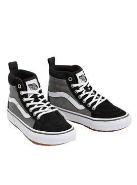 Baskets Vans MTE SK8-Hi Noir et Gris pour enfants