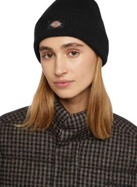 Bonnet Dickies Gibsland noir pour homme et femme