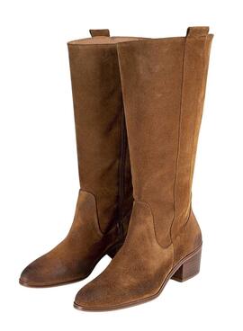 Bottes Popa Florence Marron pour femme