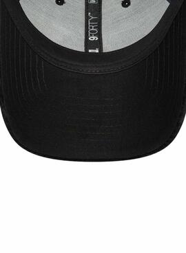 Casquette New Era Cord noire pour homme et femme