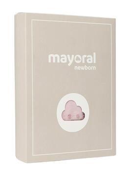 Ensemble Mayoral Bonnet en Tricot Rose pour nouveau-né