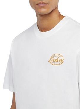 T-Shirt Dickies Globe Blanc pour homme