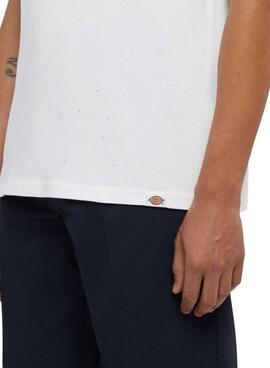 T-Shirt Dickies Globe Blanc pour homme