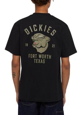 T-Shirt Dickies Panther Noir pour homme