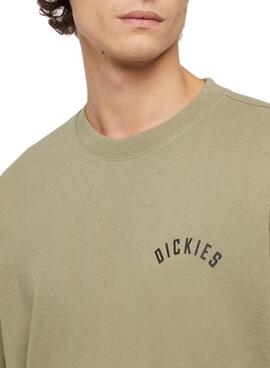 T-Shirt Dickies Panther Vert pour homme