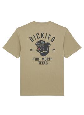 T-Shirt Dickies Panther Vert pour homme