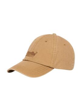 Casquette Superdry Vintage Beige pour femme