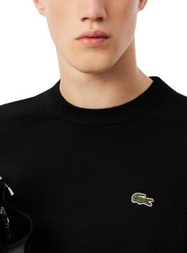 Pull Lacoste Basique Noir pour homme