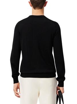 Pull Lacoste Basique Noir pour homme