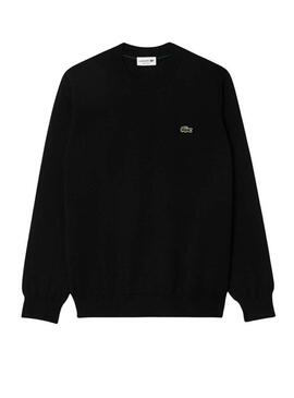 Pull Lacoste Basique Noir pour homme