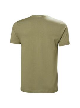 T-shirt Helly Hansen Core Vert pour homme