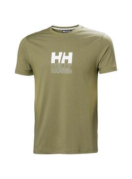 T-shirt Helly Hansen Core Vert pour homme