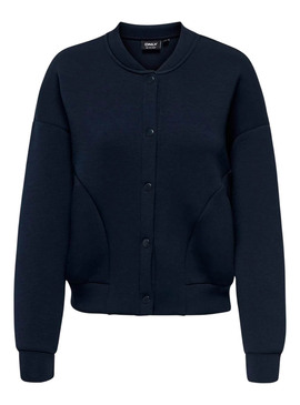 Blouson Only Naomi Bomber Bleu Marine pour femme