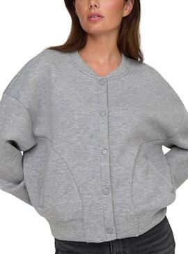 Bomber Only Naomi Gris pour femme