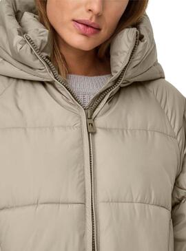 Veste Only Lasta Beige pour femme