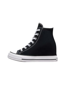 Baskets Converse Chuck Taylor All Star Wedge Noir pour femme