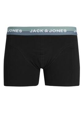 Pack de 3 Boxers Jack and Jones Heric Multicolore pour Homme