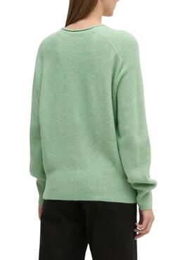 Pull Pepe Jeans Irma Vert Menthe pour femme