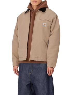 Veste Carhartt Detroit OG camel pour hommes et femmes